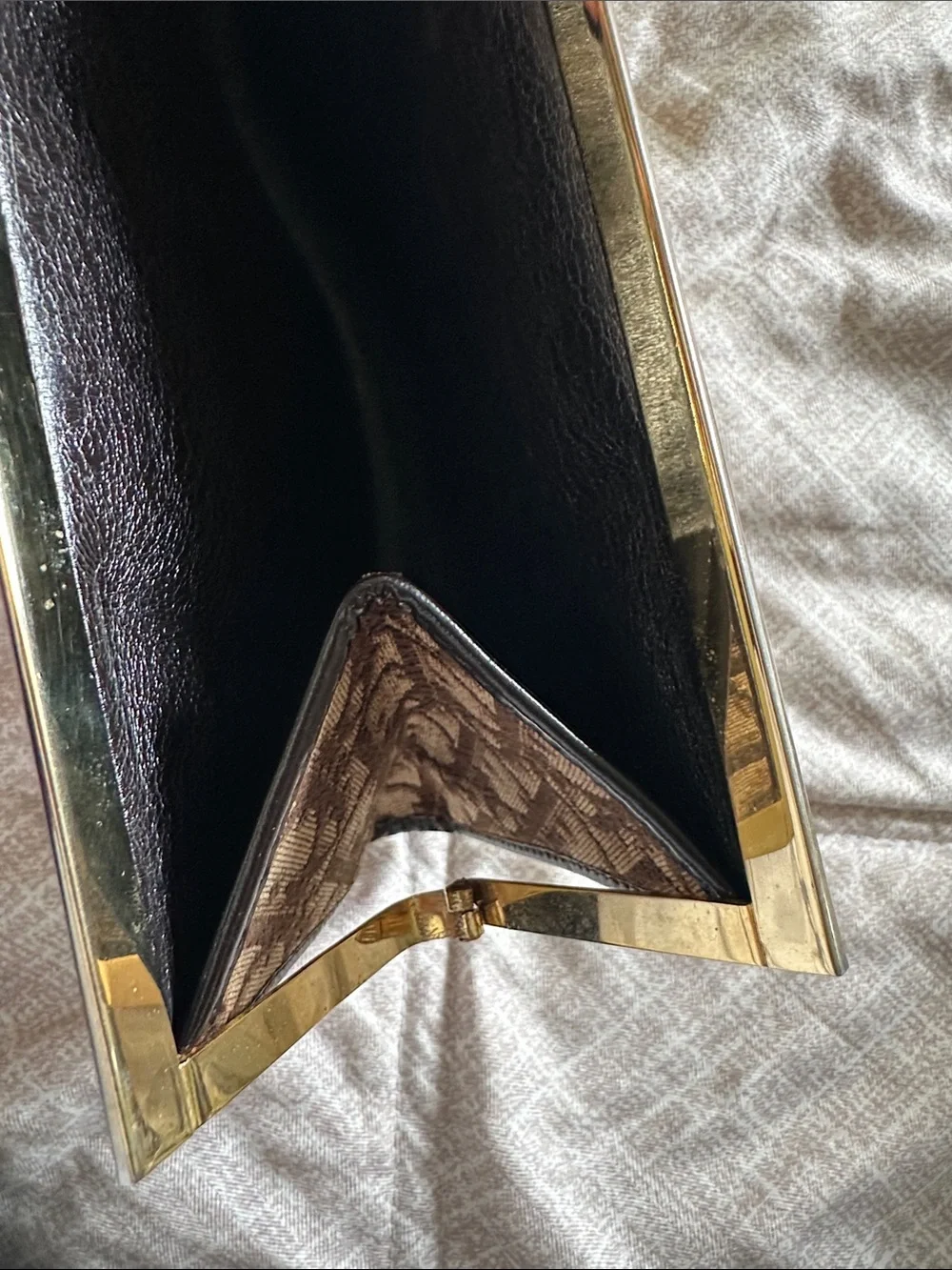 Christian Dior vintage clutch bag.